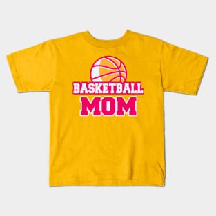 Basketball Mom Kids T-Shirt